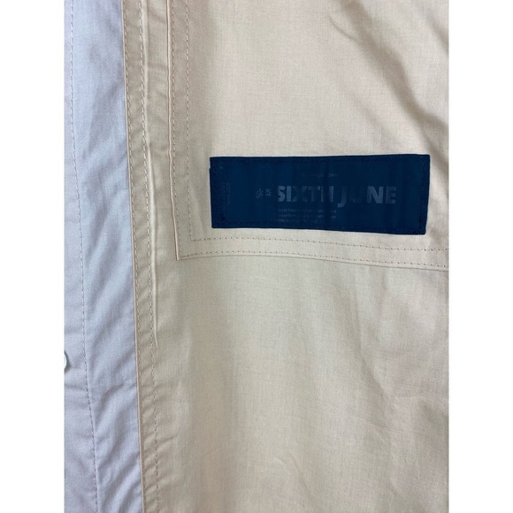 NWT Sixth June Paris Men's S Beige Button Up Shirt - Picture 2 of 8